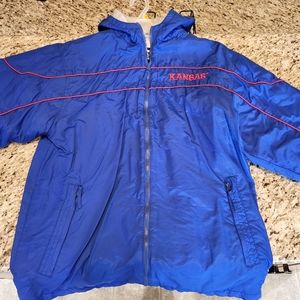 NWOT Men's size medium University of Kansas Jayhawks Coat